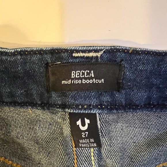 True Religion Becca mid rise Bootcut jeans - Picture 4 of 6